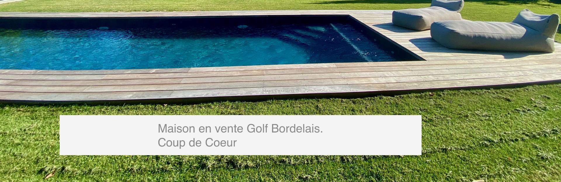 Maison Contemporaine de plain-pied Golf Bordelais